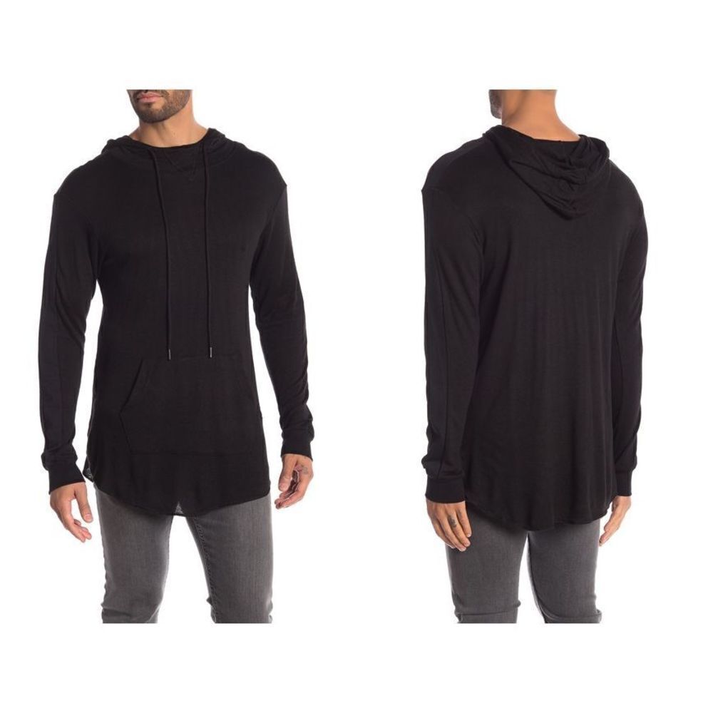 Kinetix Prague Black Pullover Hooded Sweatshirt S